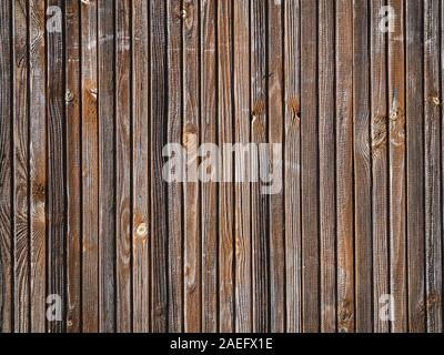 abstract geometric background of narrow wooden aged slats Stock Photo
