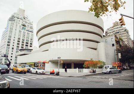 Solomon. R. Guggenheim Museum, 5th Avenue, Manhattan, New York City, NY, United States of America. U.S.A.