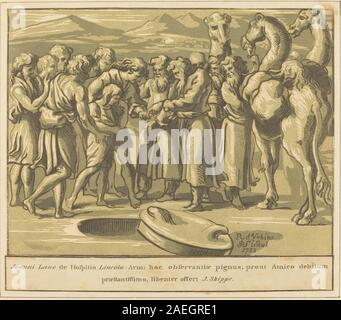 John Skippe after Raphael, Joseph Sold into Slavery, 1783 Joseph Sold into Slavery; 1783date Stock Photo