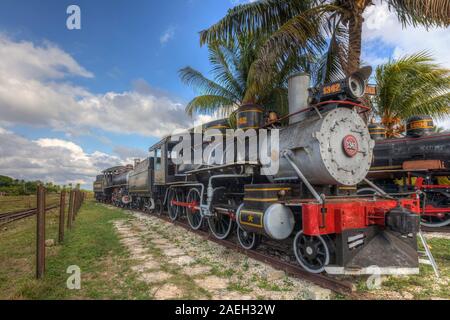 Museo de Agroindustria Azucarero Marcelo Salado, Remedios, Villa Clara, Cuba, North America Stock Photo