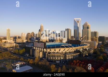 Bank of America Stadium is home to the NFL?s Carolina Panthers in  Charlotte, NC Stock Photo - Alamy