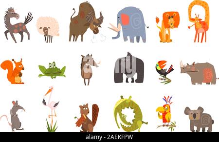 FUNNY CARTOON ARTS DESIGN VECTOR Stock Vector