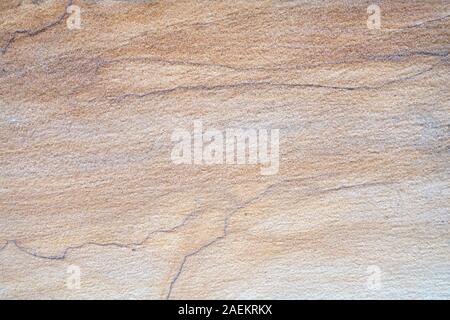 Flat surface granite stone. with tab brown marking Stock Photo