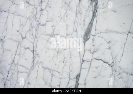 White classy italian marble surface with light grey vain markings Stock Photo