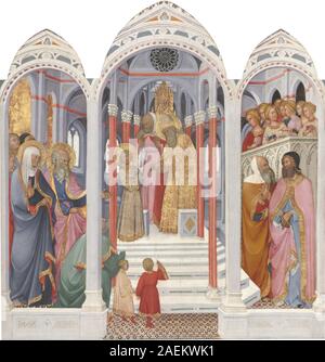 This painting by Giovanni di Paolo depicts scenes from the Bible ...