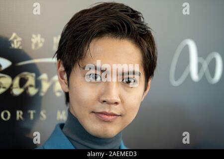 MACAO,MACAO SAR,CHINA: NOVEMBER 10th 2019. The 4th International Film festival and Awards Macao 2019 ( IFFAM 2019). Japanese singer, dancer and actor, Stock Photo