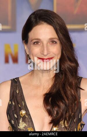Marin Hinkle at the world premiere of "Jumanji: The Next Level'" held