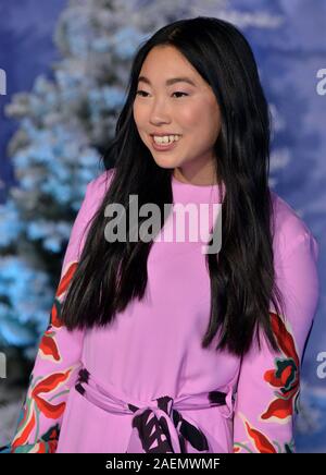 Los Angeles, USA. 10th Dec, 2019. Awkwafina 060 attends the premiere of Sony Pictures' 'Jumanji: The Next Level' at TCL Chinese Theatre on December 09, 2019 in Hollywood, California Credit: Tsuni/USA/Alamy Live News