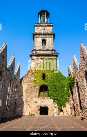 Aegidienkirche was a church in Hanover city, Germany Stock Photo