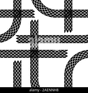 Seamless wallpaper winter tire tracks pattern illustration vector background Stock Vector