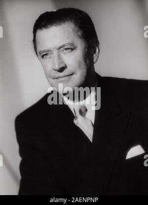 Hans Söhnker, deutscher Schauspieler, Deutschland 1950er Jahre. German actor Hans Soehnker, Germany 1950s. Stock Photo
