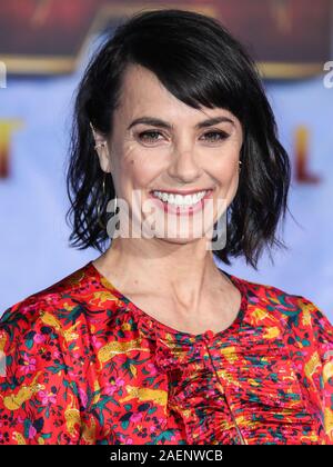 HOLLYWOOD, LOS ANGELES, CALIFORNIA, USA - DECEMBER 09: Constance Zimmer arrives at the World Premiere Of Columbia Pictures' 'Jumanji: The Next Level' held at the TCL Chinese Theatre IMAX on December 9, 2019 in Hollywood, Los Angeles, California, United States. (Photo by Xavier Collin/Image Press Agency)