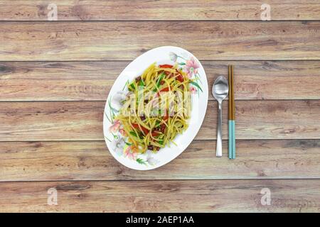 Spicy and Sour Shredded Potato - China Sichuan Food