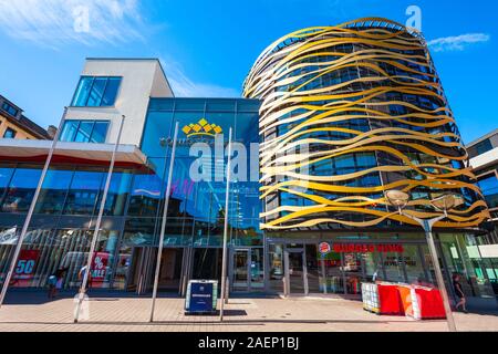 DUISBURG, GERMANY - JULY 03, 2018: Kings gallery or Konigsgalerie shopping mall in the old Town of Duisburg city, Germany Stock Photo