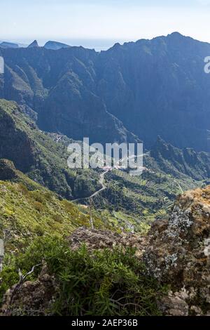 Masca Valley, Teno mountains, Masca, Tenerife, Canary Islands, Spain ...