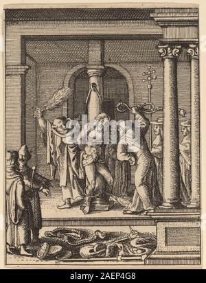 Wenceslaus Hollar, The Scourging, The Scourging Stock Photo