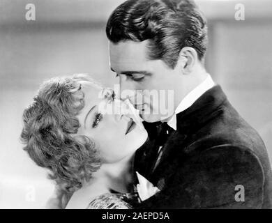 THE WOMAN ACCUSED  1933 Paramount Pictures film with Cary Grant and Nancy Carroll Stock Photo