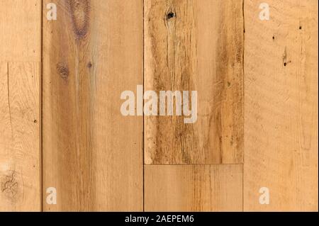 Light brown wood plank board Stock Photo