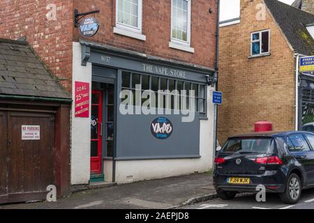 The Vape Store in the village of Earls Barton, Northamptonshire, UK Stock  Photo