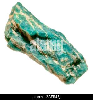 Amazonite (South Africa) - potassium feldspar / microcline Stock Photo