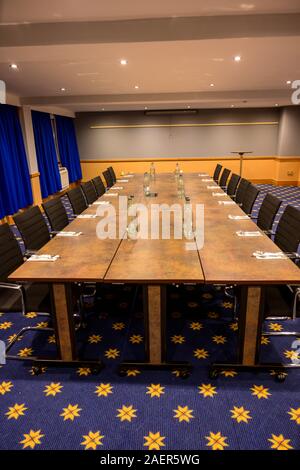 Conference room and conference table Stock Photo
