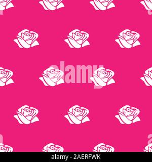 Roses seamless background pattern vector graphics design. Perfect for fabric, fashion designs, textiles, backgrounds, backdrop etc. Stock Vector