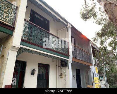 Houses in Redfern Architecture Stock Photo