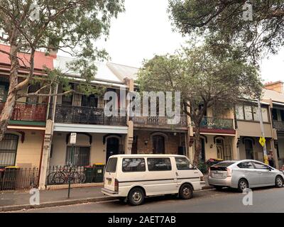 Houses in Redfern Architecture Stock Photo