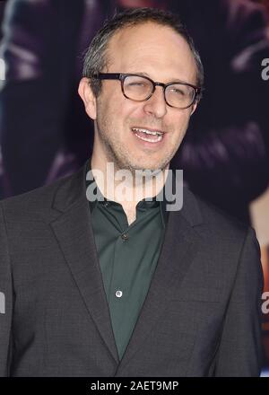 HOLLYWOOD, CA - DECEMBER 09: Jake Kasdan attends the premiere of Sony Pictures' 'Jumanji: The Next Level' at the TCL Chinese Theatre on December 09, 2019 in Hollywood, California. Stock Photo