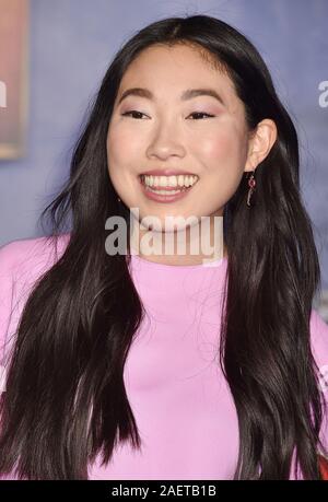 HOLLYWOOD, CA - DECEMBER 09: Awkwafina attends the premiere of Sony Pictures' 'Jumanji: The Next Level' at the TCL Chinese Theatre on December 09, 2019 in Hollywood, California.