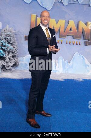 Hollywood, California, USA 9th December 2019 Producer Hiram Garcia attends Sony Pictures Presents The World Premiere of 'Jumanji: The Next Level' on December 9, 2019 at TCL Chinese Theatre in Hollywood, California, USA. Photo by Barry King/Alamy Stock Photo Stock Photo