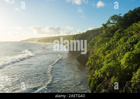 Coastline, South Pacific, Niue Stock Photo