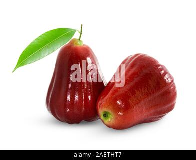Rose apples or chomphu isolated on white background Stock Photo