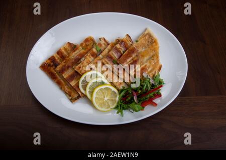 Turkish and Arabic traditional foods and cuisine Stock Photo