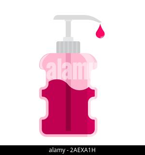 pump bottle Stock Vector