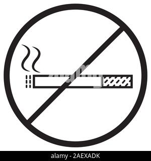 no smoking icon Stock Vector