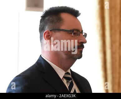 Prague, Czech Republic. 11th Dec, 2019. Czech President Milos Zeman named Lubos Dorfl, pictured, the chairman of the Prague High Court, on December 11, 2019, in Prague, Czech Republic. Credit: Michal Krumphanzl/CTK Photo/Alamy Live News Stock Photo