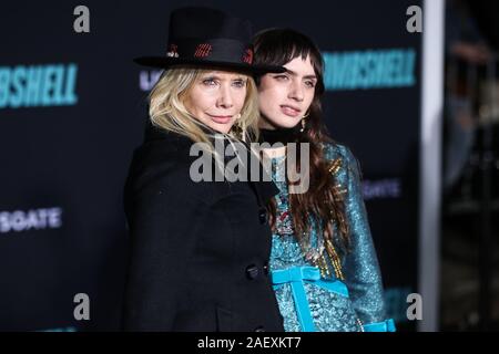 Westwood, United States. 10th Dec, 2019. WESTWOOD, LOS ANGELES, CALIFORNIA, USA - DECEMBER 10: Actress Rosanna Arquette and daughter Zoe Bleu Sidel arrive at the Los Angeles Special Screening Of Liongate's 'Bombshell' held at the Regency Village Theatre on December 10, 2019 in Westwood, Los Angeles, California, United States. (Photo by Xavier Collin/Image Press Agency) Credit: Image Press Agency/Alamy Live News Stock Photo