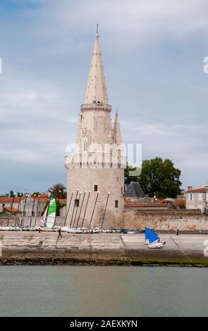 The Lanterne tower, La Rochelle, Charente-Maritime (17), Nouvelle-Aquitaine region, France Stock Photo