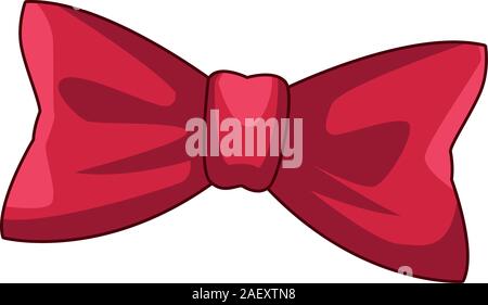 XL Cherry Red Basic Pre-Tied Bow Tie, In stock!