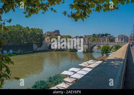 Image captured in front of the Supervisory Court Building in Rome, Italy Stock Photo