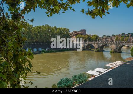 Image captured in front of the Supervisory Court Building in Rome, Italy Stock Photo