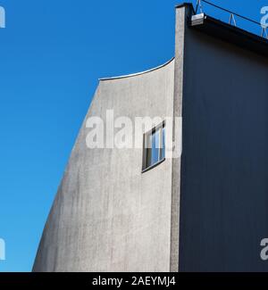 Betony building with one window Stock Photo - Alamy