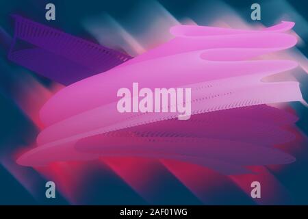 An abstract wavy background image. Stock Photo