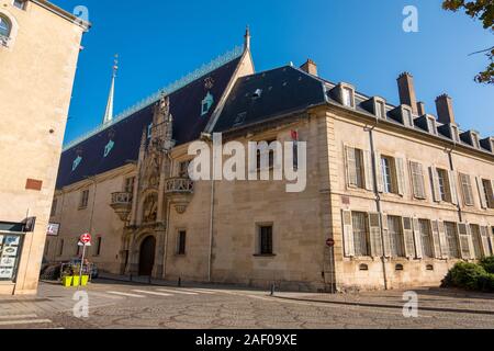 Nancy, France - August 31, 2019: The Ducal Palace of Nancy is a former princely residence in Nancy, which was home to the Dukes of Lorraine. Stock Photo