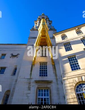 View of the Civic Hall in Leeds, West Yorkshire, Leeds Stock Photo