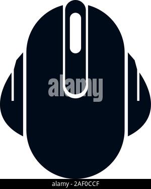 video game gamer mouse icon Stock Vector