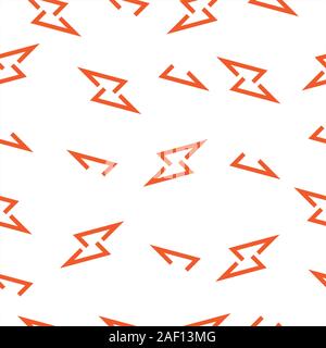 flash energy pattern seamless abstract background vector Stock Vector