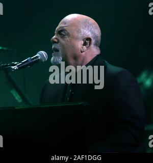 December 11, 2019, New York, New York, USA: Singer/musician BILLY JOEL performs in concert during his historic monthly residency at Madison Square Garden. (Credit Image: © Nancy Kaszerman/ZUMA Wire) Stock Photo