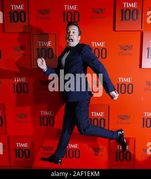 New York, United States. 12th Dec, 2019. Jimmy Fallon arrives on the red carpet at the 2019 Time 100 Gala at Frederick P. Rose Hall, Jazz at Lincoln Center on April 23, 2019, in New York City. TIME 100 celebrates TIME's list of the 100 Most Influential People in the World. Photo by John Angelillo/UPI Credit: UPI/Alamy Live News Stock Photo